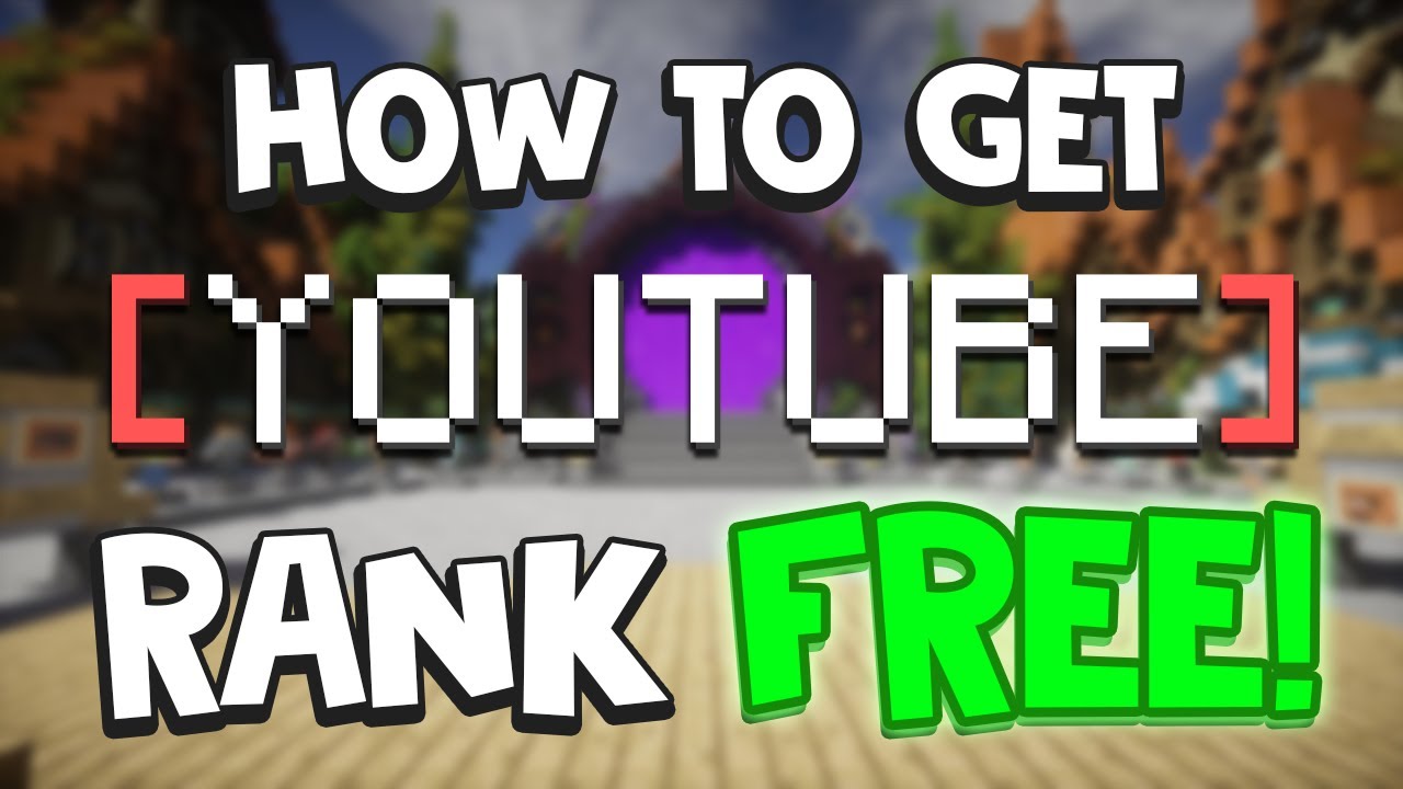HOW TO GET [YOUTUBE] RANK HYPIXEL FREE! (2019 WORKING)