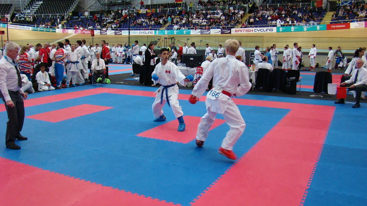 JKS World Championship 2016 Kumite Male 16-17yrs - Dhia  & Abdoun CANADA