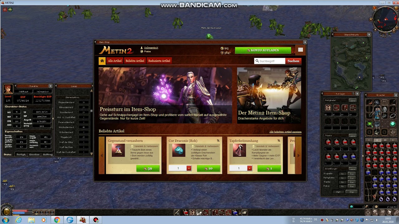 LVL 105 XxDreamlyxX Praios 95er Map Autojagd  Gro&szlig;e Fl&auml;che