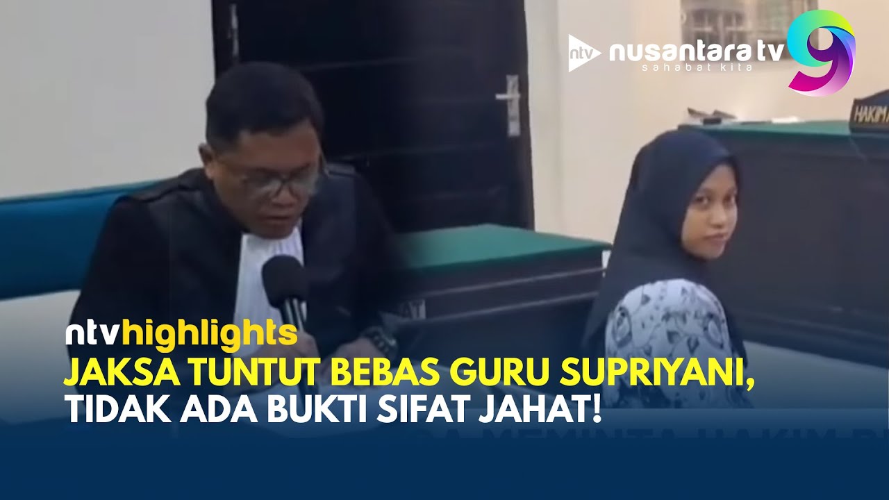 Jaksa Kejutkan Sidang! Tuntut Bebas Supriyani, Nilai Kasus Tanpa Bukti Sifat Jahat | HIGHLIGHTS