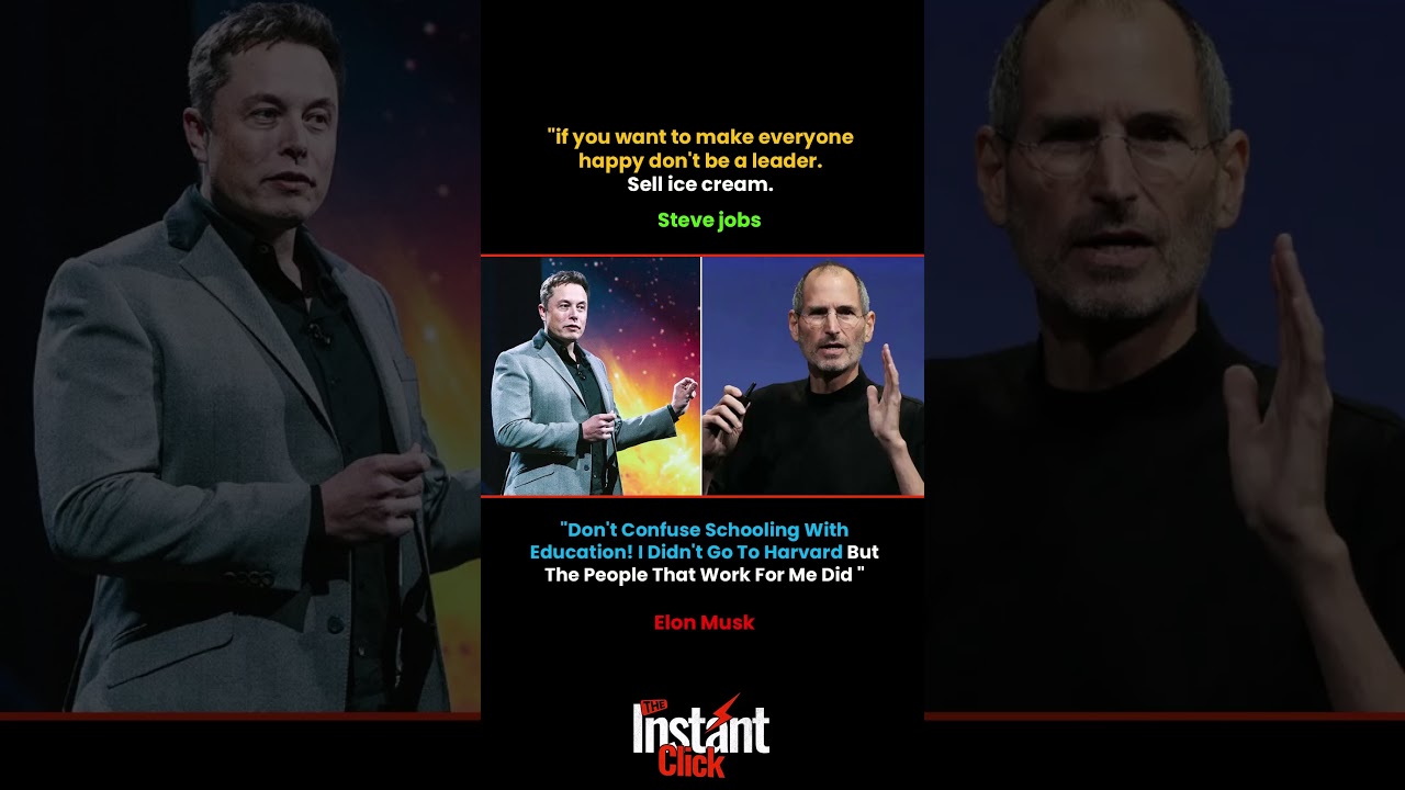 🔥 Steve Jobs & Elon Musk's Success Advice Will Change Your Mindset Forever! 🚀 #trending #news #viral