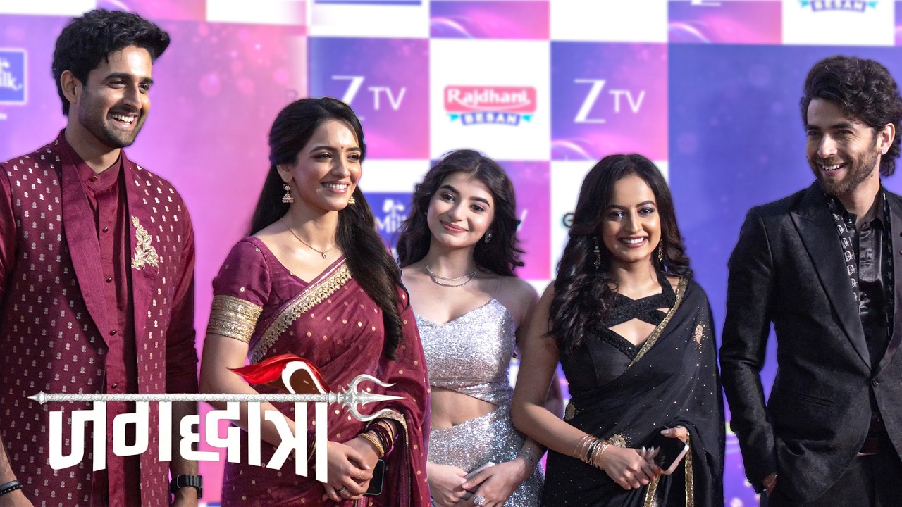 Jagadhatri Star Cast arrive at at Zee Kutumba Awards Nomination Party 2026 | Sonakshi Batra &Farman