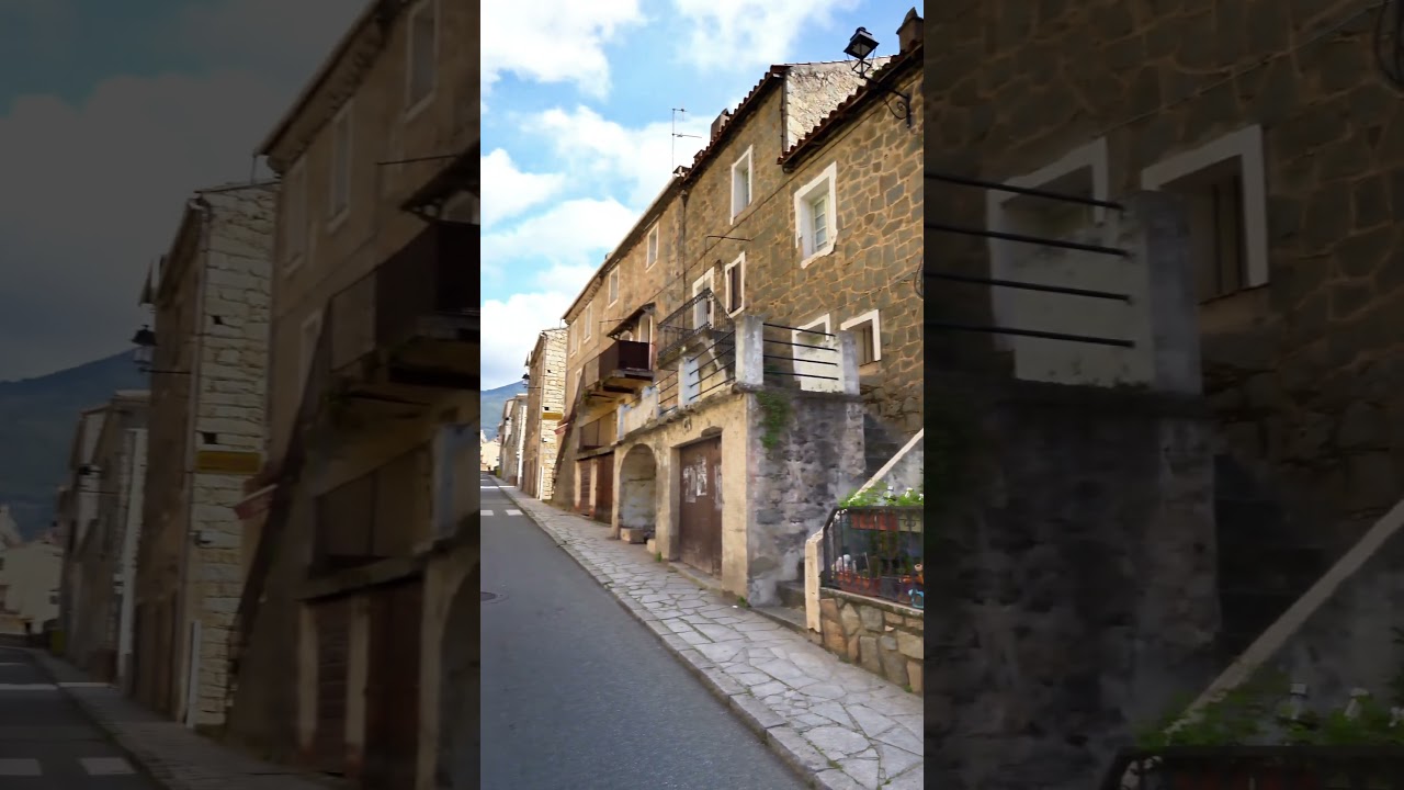 Olmeto merveilleux village en corse #village #corsica #islandtravel #rue