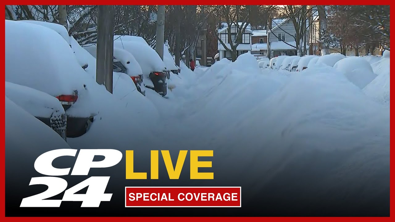 CP24 special coverage: Toronto digs out from massive snowstorm
