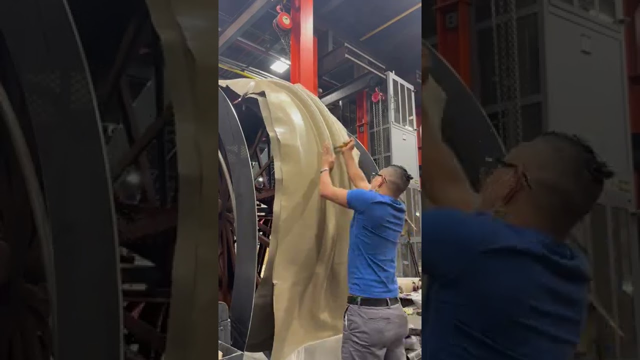 Part 1 Expansion Joint Build Time Lapse- Mason Industries/Mercer Rubber #shorts