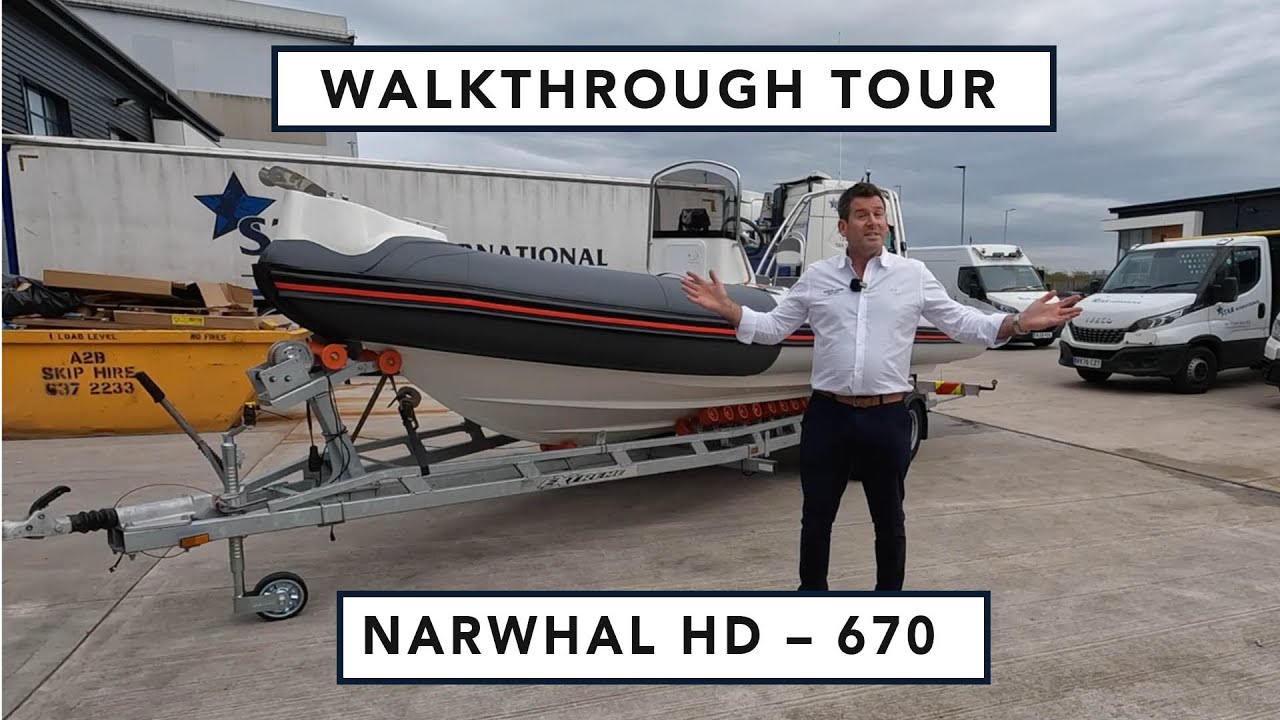 Narwhal HD-670 — обзорная экскурсия — бывший демонстратор! Универсальная лодка, обеспечивающая ма...