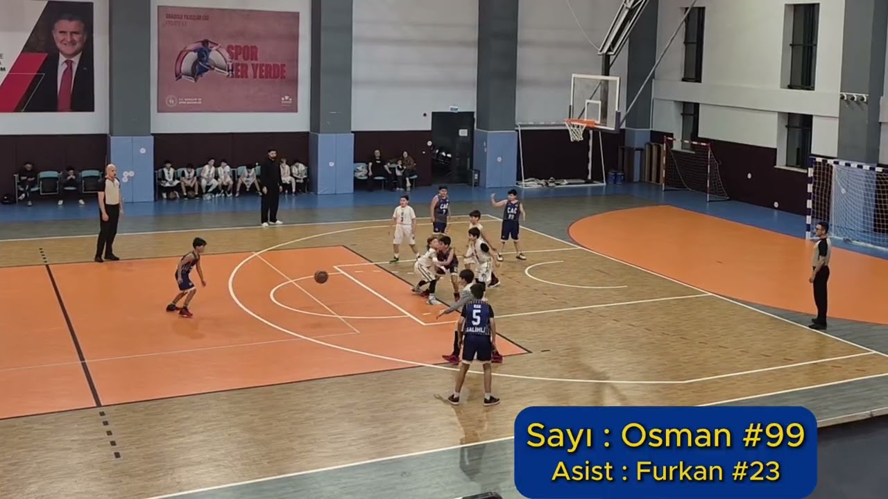 Salihli Çağ Basketbol U11 İlk Resmi Maç ! - Çağ Basketbol v Akhisargücü - Çağ Basketbol Sayılar