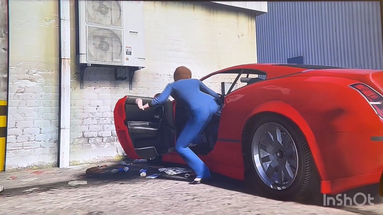 GTA 5 - Michael chases Molly | Molly's death