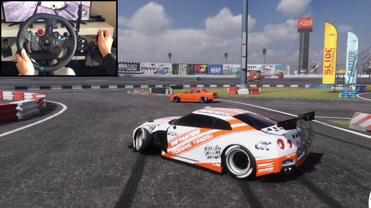 NISSAN GTR CarX Drift Racing Online - Logitech g29 gameplay