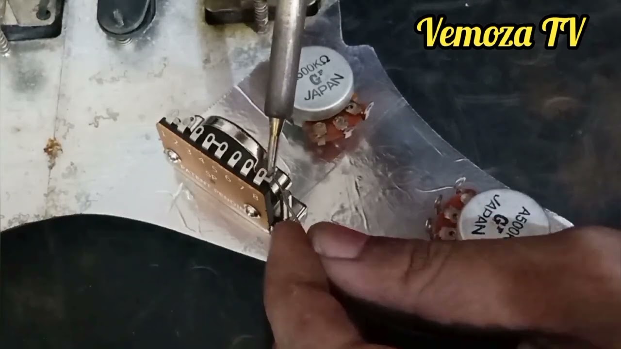 Wiring Ibanez RG Japan / Rewiring