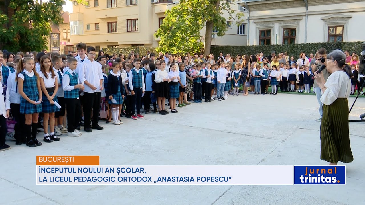 Începutul noului an școlar, la Liceul Pedagogic Ortodox „Anastasia Popescu”