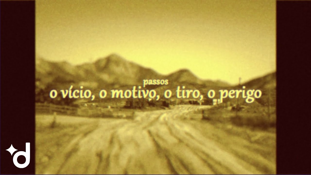 Passos - o vício, o motivo, o tiro, o perigo (Lyric Video)
