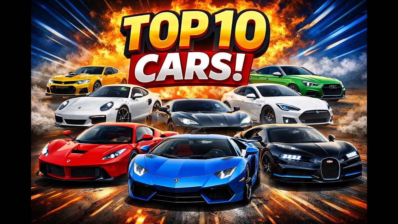 10 TOP  CARS OF WORLD