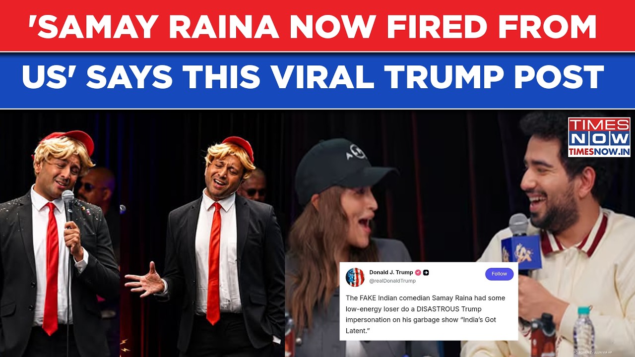 'Samay Raina Fired From US,' Reads Trump's Viral Fake Post After IGL's POTUS Act Storms Internet