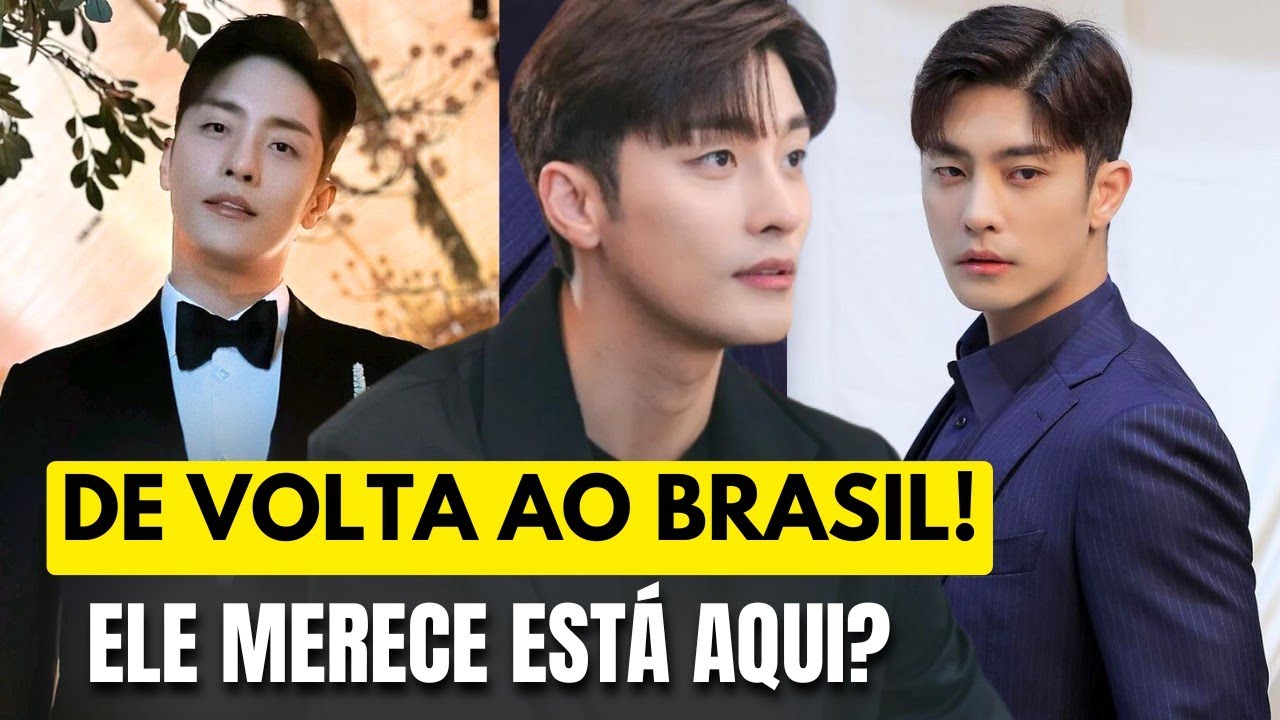 PRIMEIRO ATOR COREANO DE DORAMA A VIR NO BRASIL, SUNG HOON ESTÁ CHEGANDO!