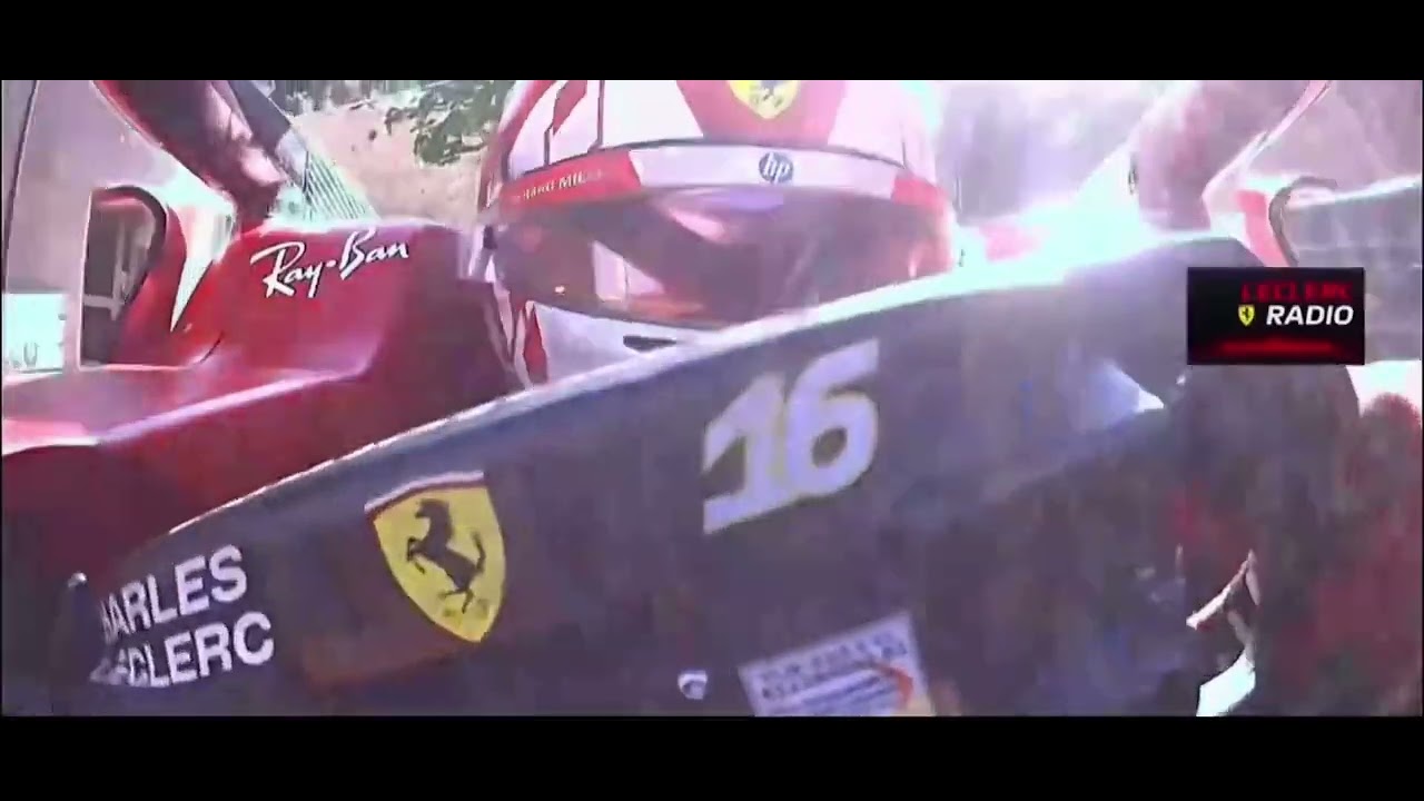 Team radio Charles Leclerc after the Monaco Grand Prix! Really emotional ❤️