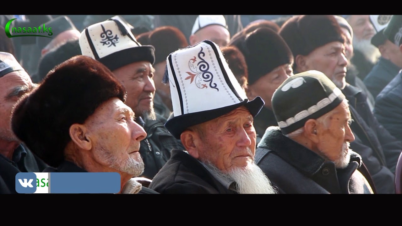 Мечит ачылышы. Шейх Чубак ажы Устаздын куттуктоо сөзү...  Араван, Чек абад айылы
