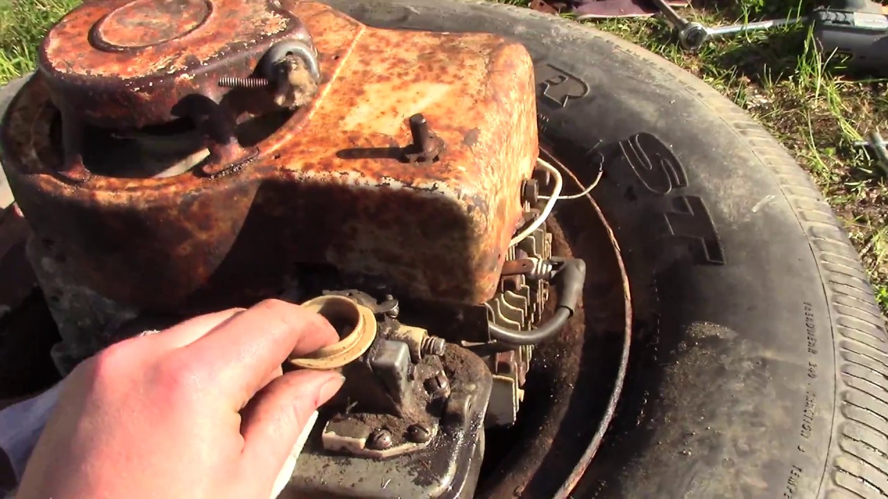 Old engine found in the forest, will it run?