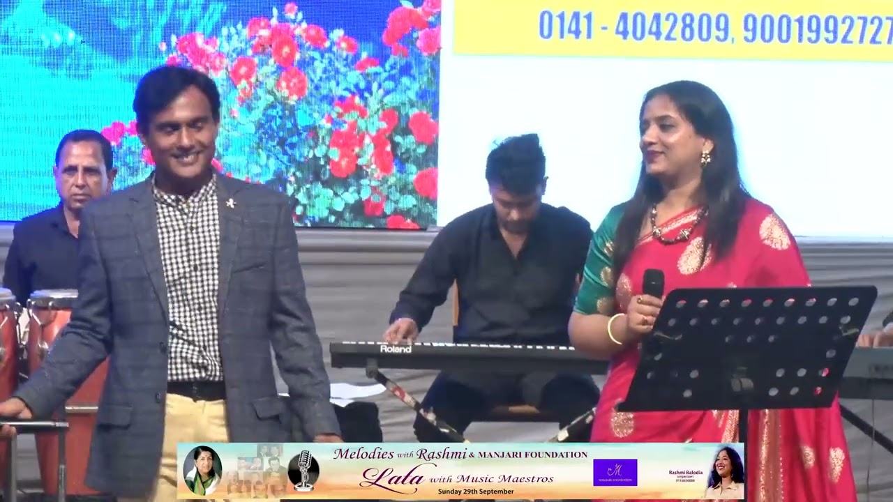 Tere Chahre Se Nazar.. Melodies with Rashmi & Manjari Foundation event on 29 sep.2024