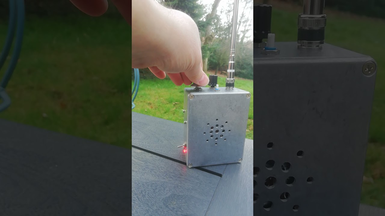VLF Portable receiver by F4iew