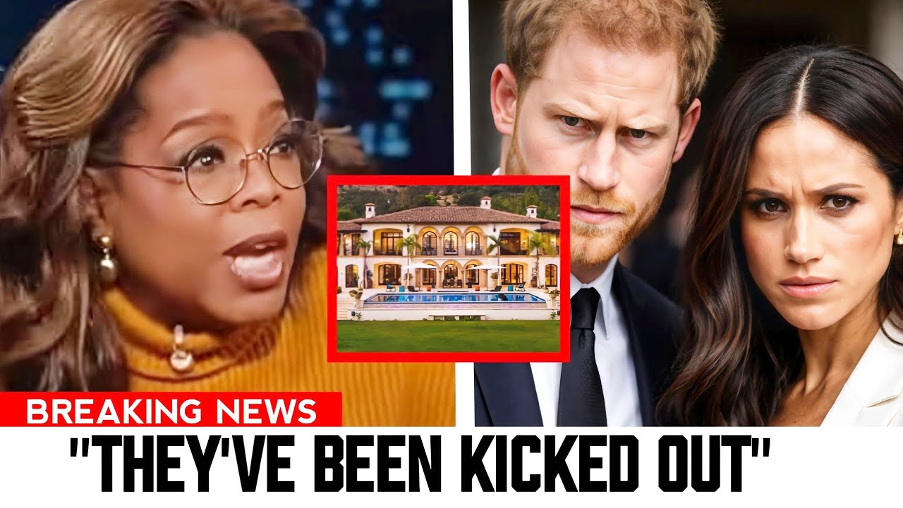 NO HOUSE FOR THEM! Oprah WINFREY reveals Harry and Meghan Kicked Out Of Their Borrowed Mansion