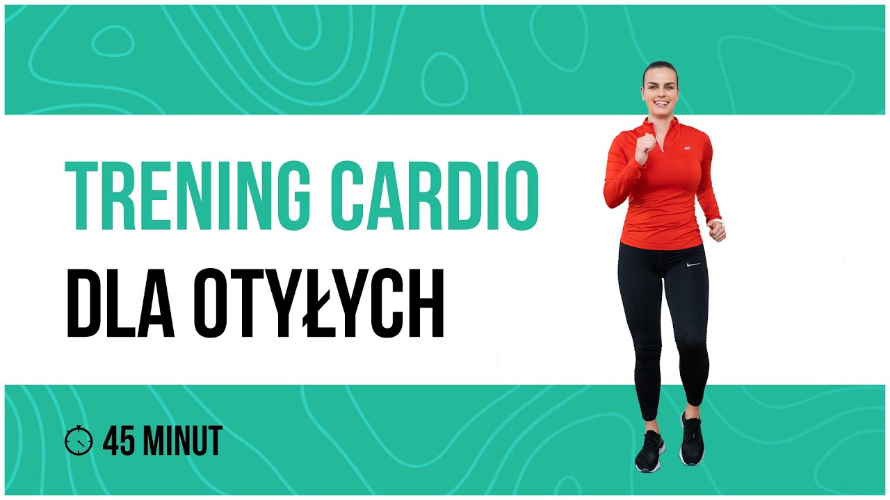 Trening CARDIO dla otyłych 45 minut | Trening dla Kobiet