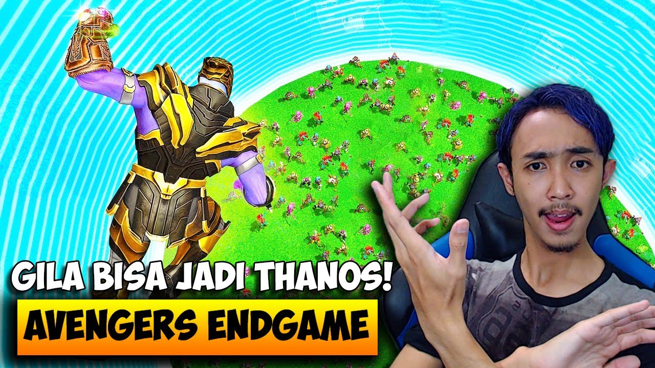 GILA JADI AVENGERS dan BISA JADI THANOS INI BATTLE ROYALE - FORTNITE INDONESIA #5