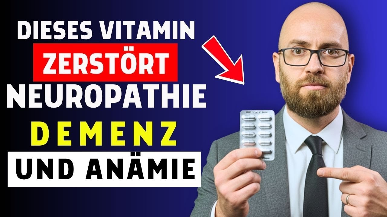 Dieses Vitamin ZERST&Ouml;RT Neuropathie, Demenz und schwere An&auml;mie