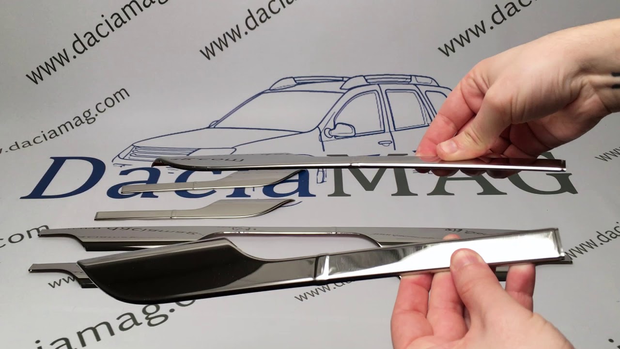 Duster II (2018-) - Side skirts chrome ornaments