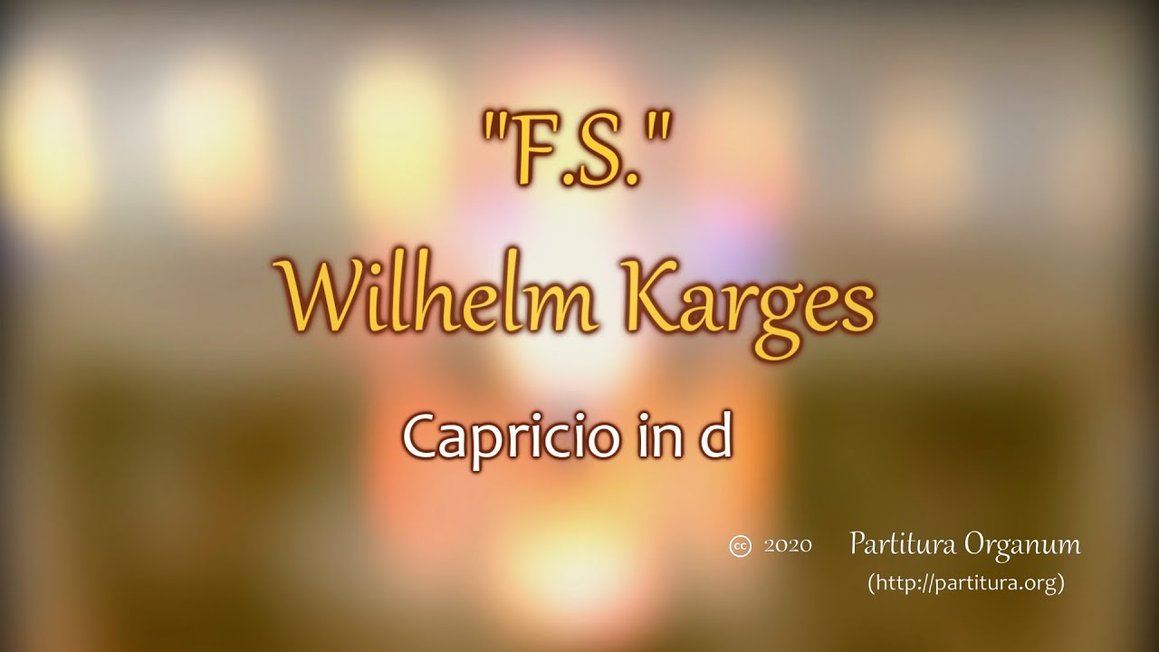 Wilhelm Karges, Capriccio in D
