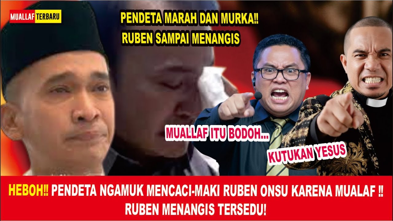 HEBOH‼️ Pendeta MARAH BESAR Pada Ruben Onsu&hellip; Ucapannya Bikin Ruben Menangis!