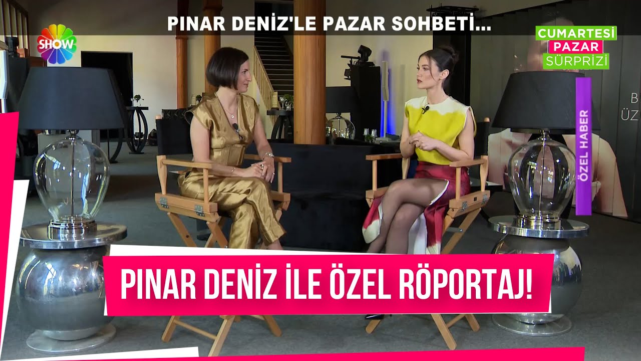 Pınar Denizden çok özel itiraflar sadece Show Tv'de!