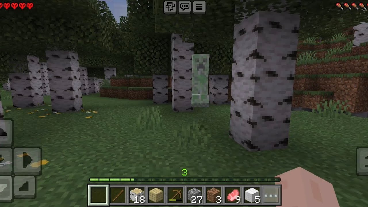 mencoba menamatkan minecraft hardcore di HP endingnya ngakak wkwk #minecraft #gameplay 