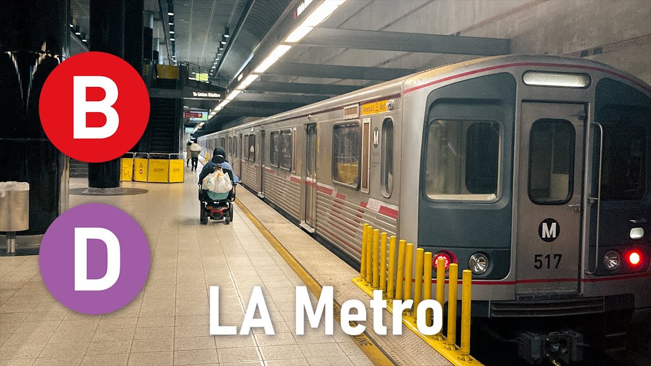 LA Metro all the lines compilation