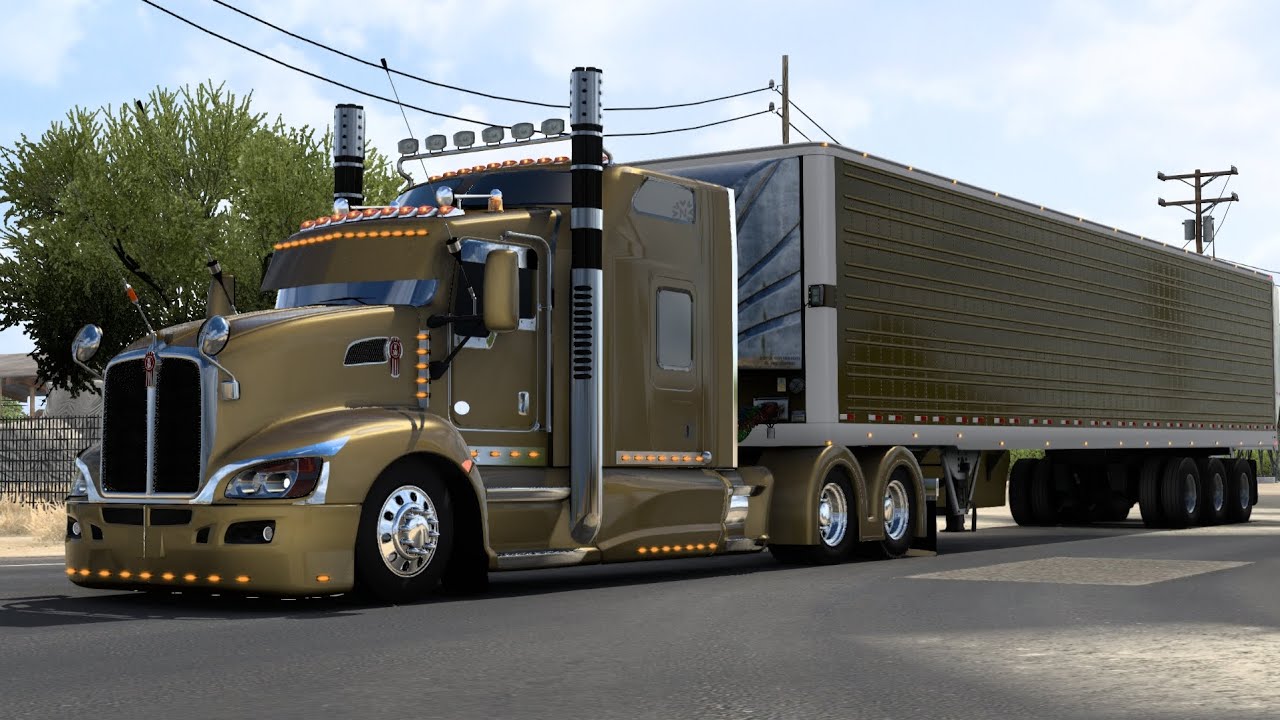 🔴Ruta con Kenworth_T600🚛( America Truck Simulator )