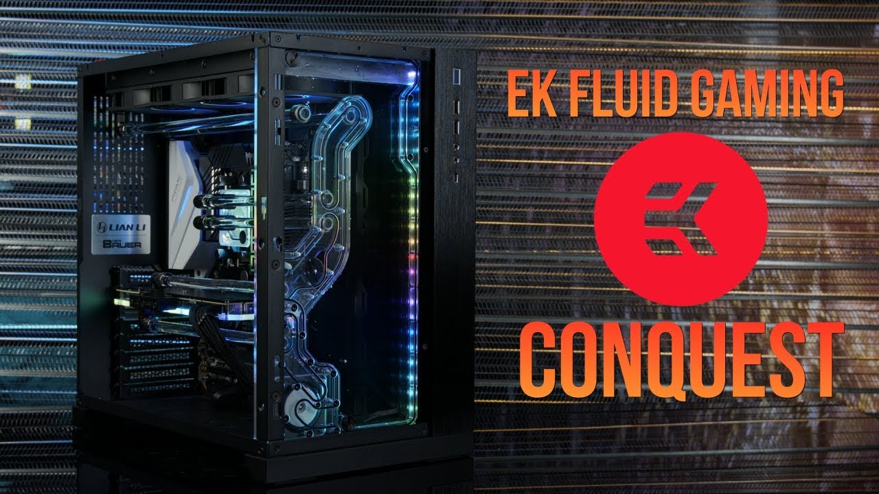 The EK Fluid Gaming Conquest PC: Pre-Built Liquid-Cooled Power