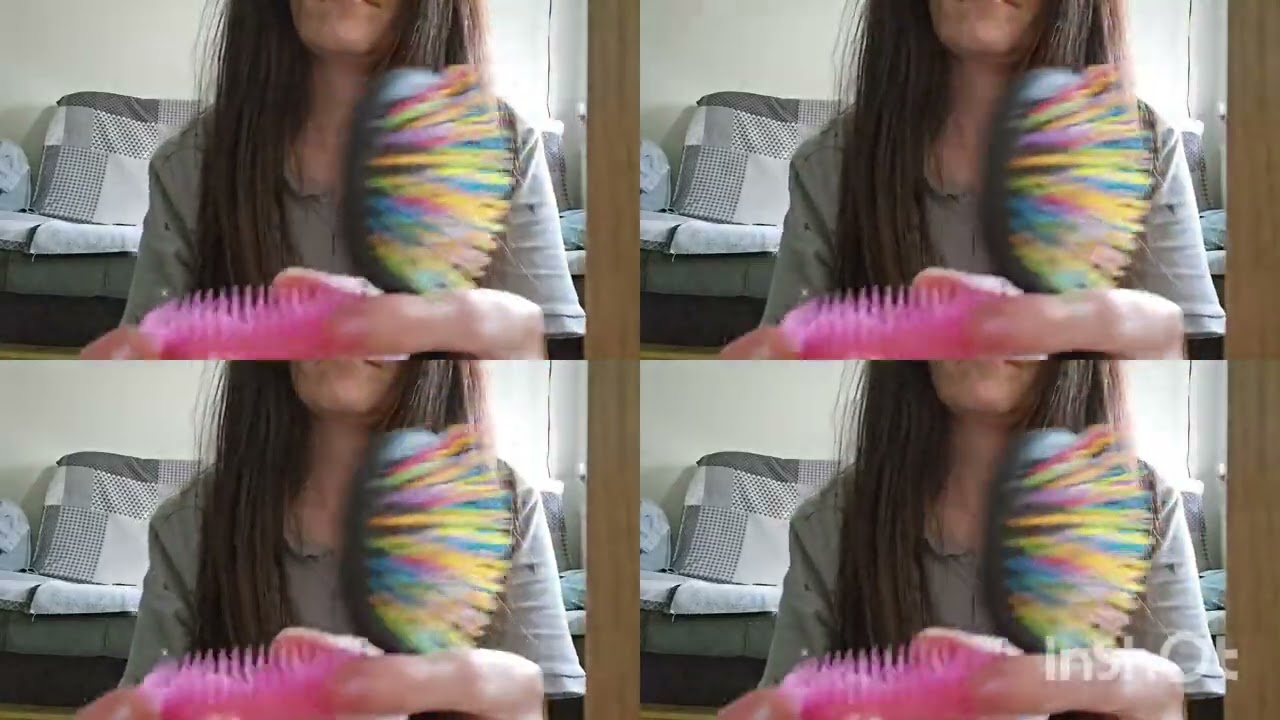 Asmr češljanje🪮, šminkanje 🤎
