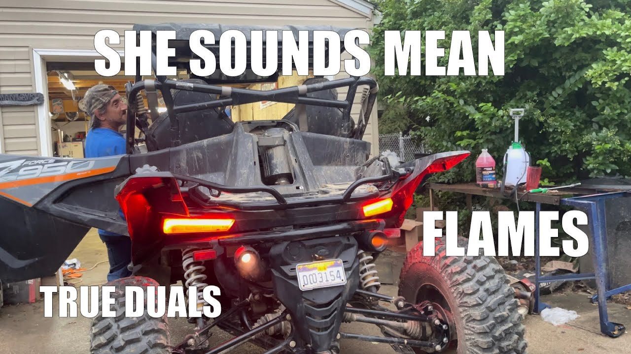CFMOTO Z950 Shoots Flames DUAL EXHAUST