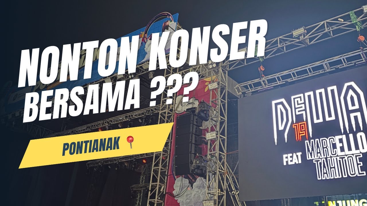 Akhirnya kesampaian juga nonton konser mereka 🤩