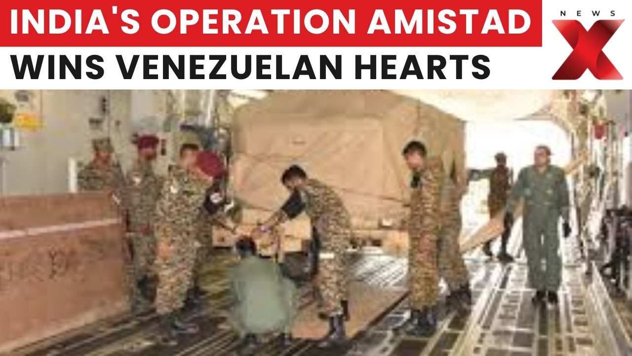Operation Amistad: India&rsquo;s Earthquake Relief Mission Wins Hearts Across Venezuela | NewsX