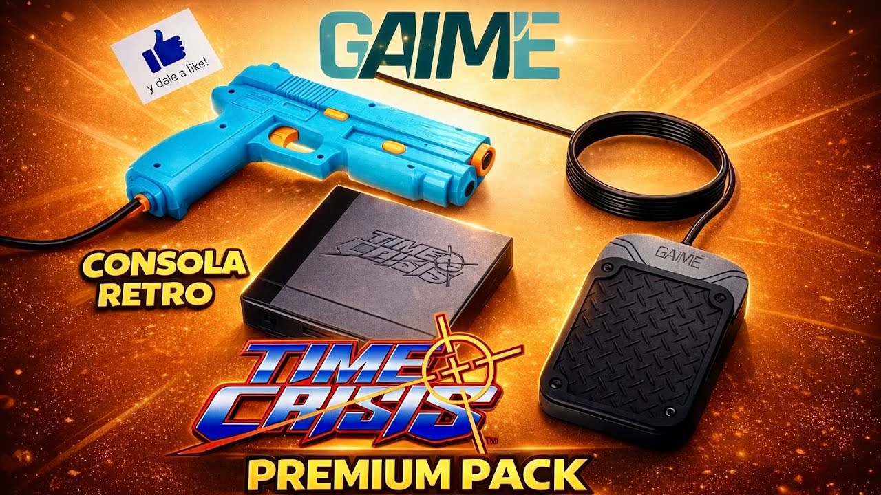 CONSOLA RETRO CON PISTOLA DE LUZ GAIME 
