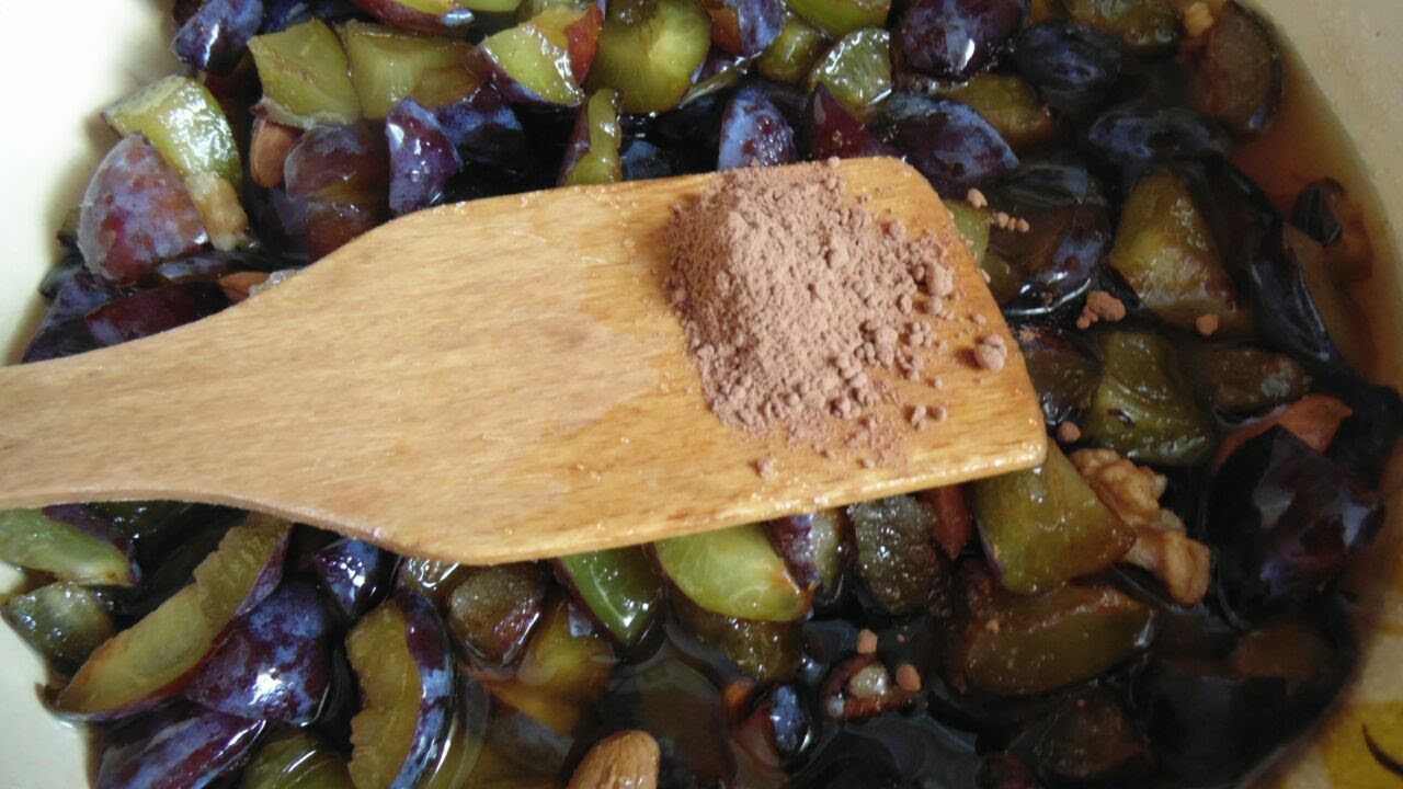 🔵СЛИВОВОЕ ВАРЕНЬЕ+КАКАО+ОРЕХИ🍫🌰//ЛАКОМСТВО,КОТОРОЕ ВЫ ТОЧНО НЕ ПРОБОВАЛИ