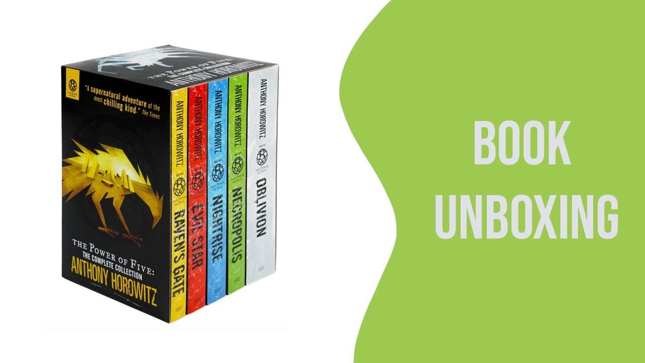 The Power of Five: The Complete Collection by Anthony Horowitz - Book Unboxing