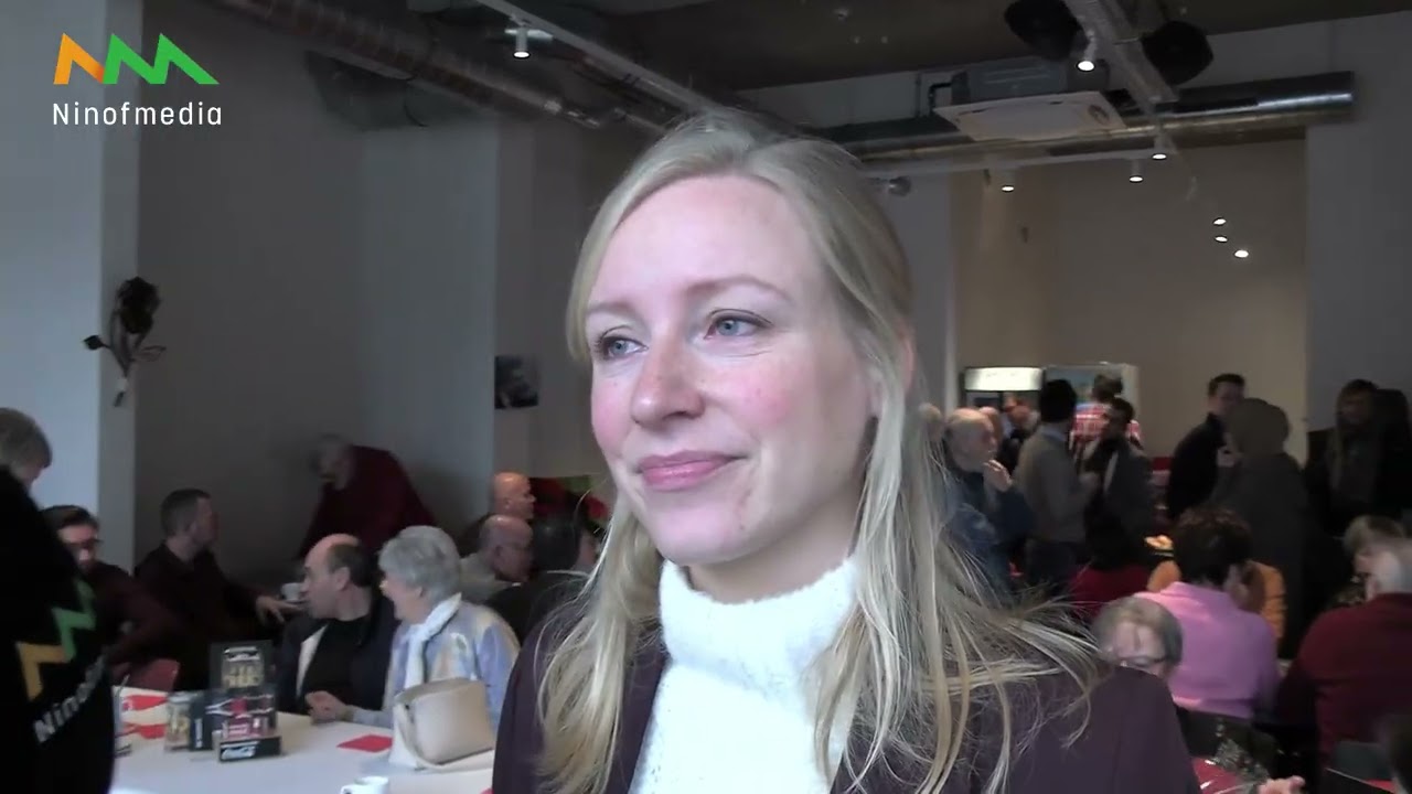 Minister Melissa Depraetere op bezoek in de Vooruit
