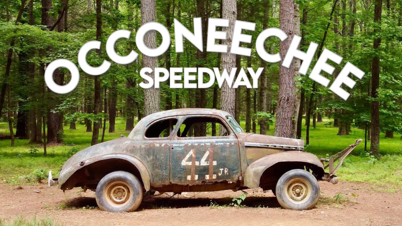 Abandoned NASCAR Track in RALEIGH DURHAM?! | Occoneechee Speedway
