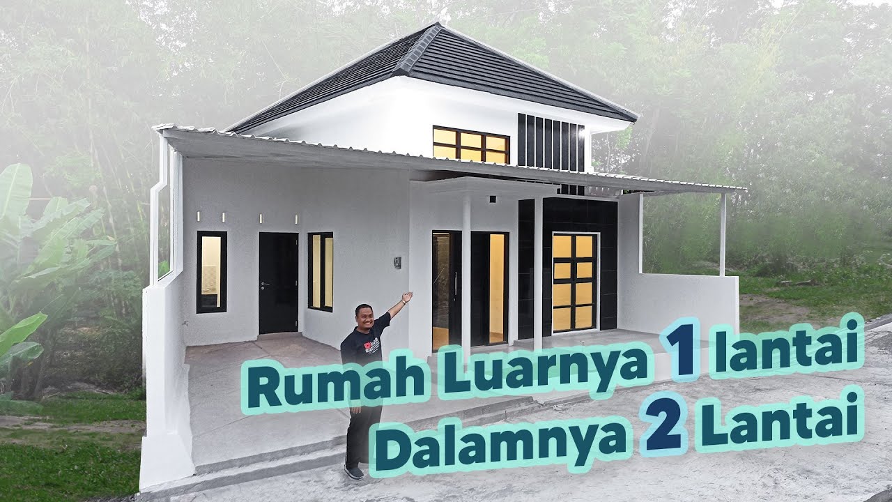 Rumah Luarnya 1 Lantai dalamnya 2 Lantai