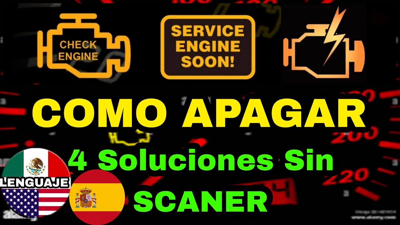COMO Apagar la Luz CHECK ENGINE SIN SCANER GRATIS ✅️ SOLUCION CHECK ENGINE