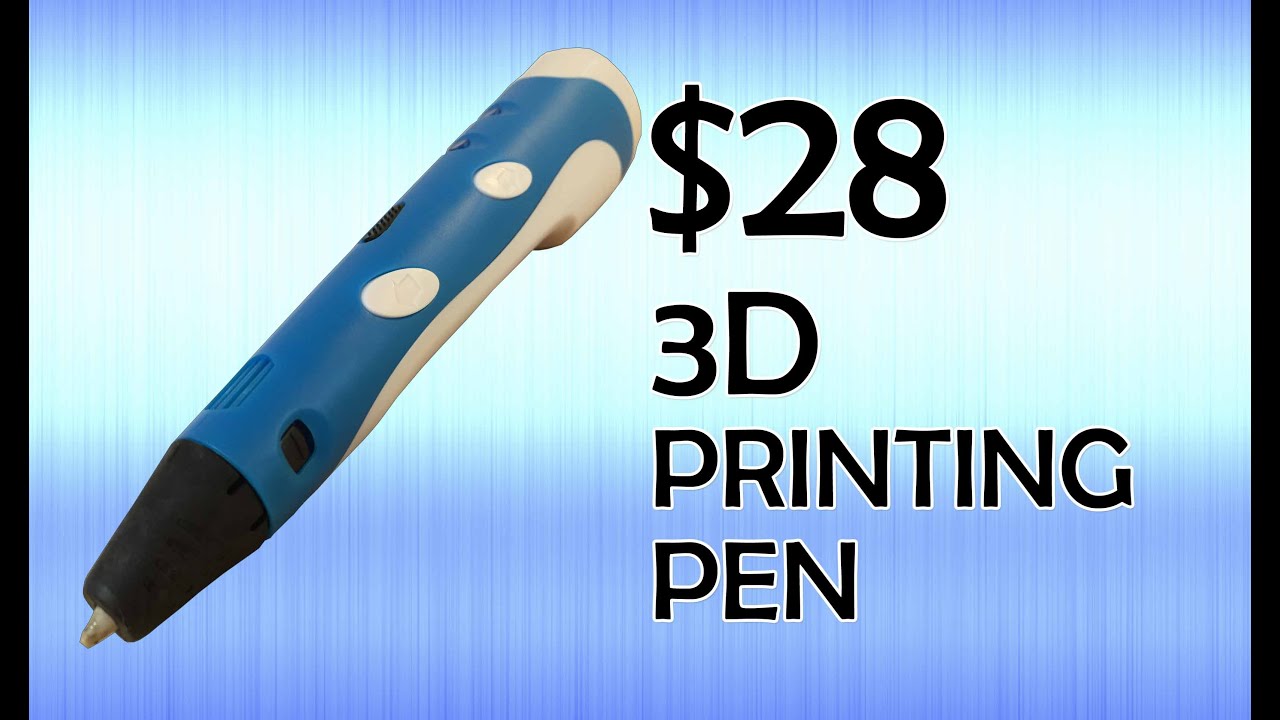 Cheap 3d printing pen review and demo!!