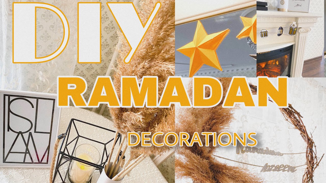 DIY RAMADAN | декор из подручных средств
