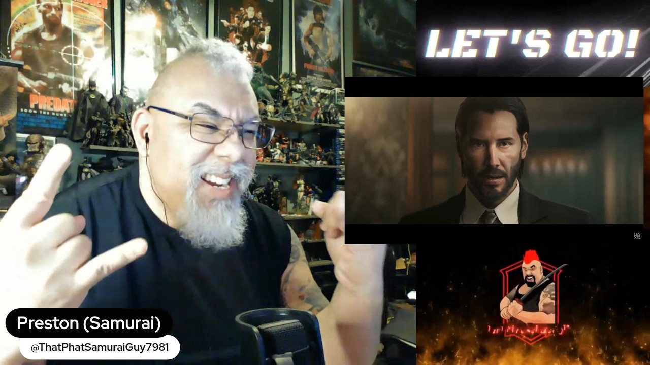 Untitled John Wick Game - Announce Trailer Reaction (Quickie Edition)